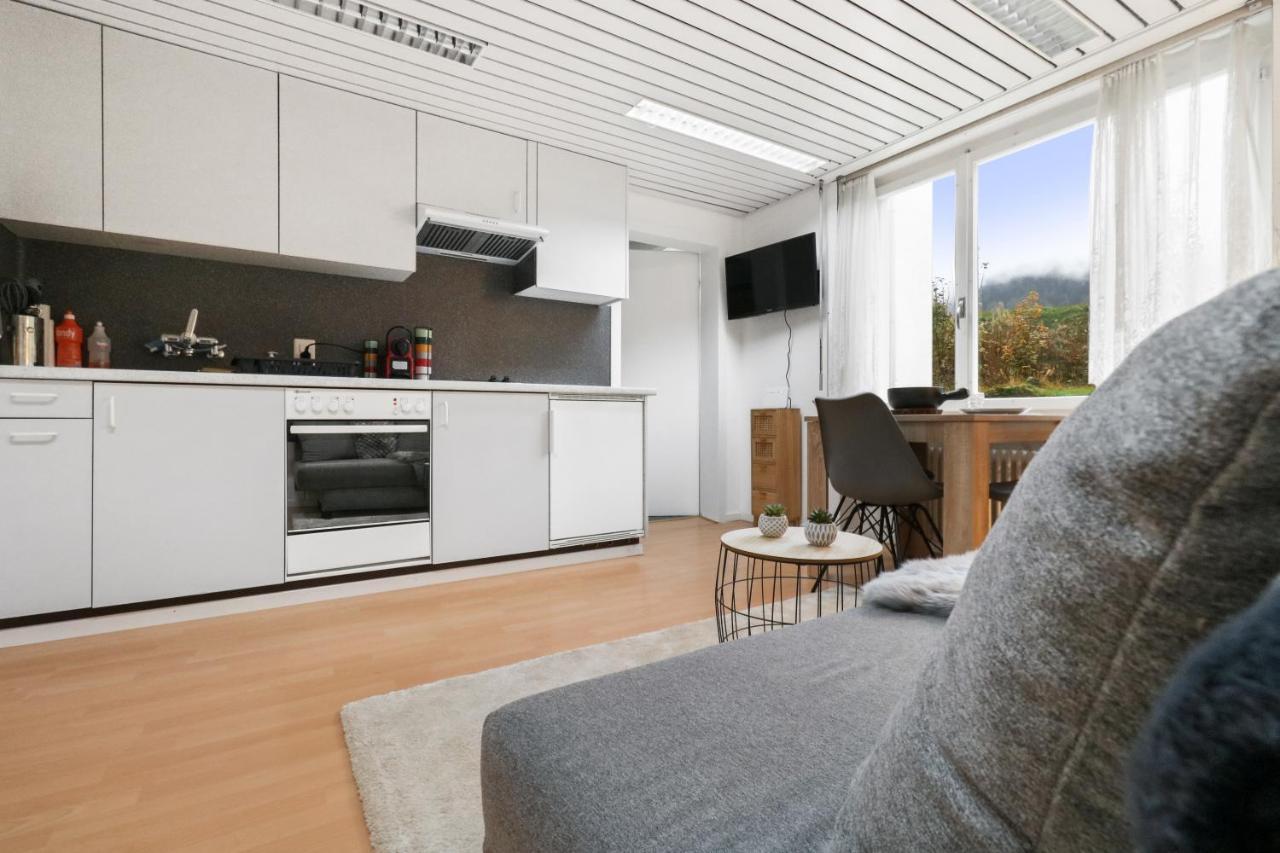 Appartement Confortable Avec Un Sauna Leukerbad Buitenkant foto