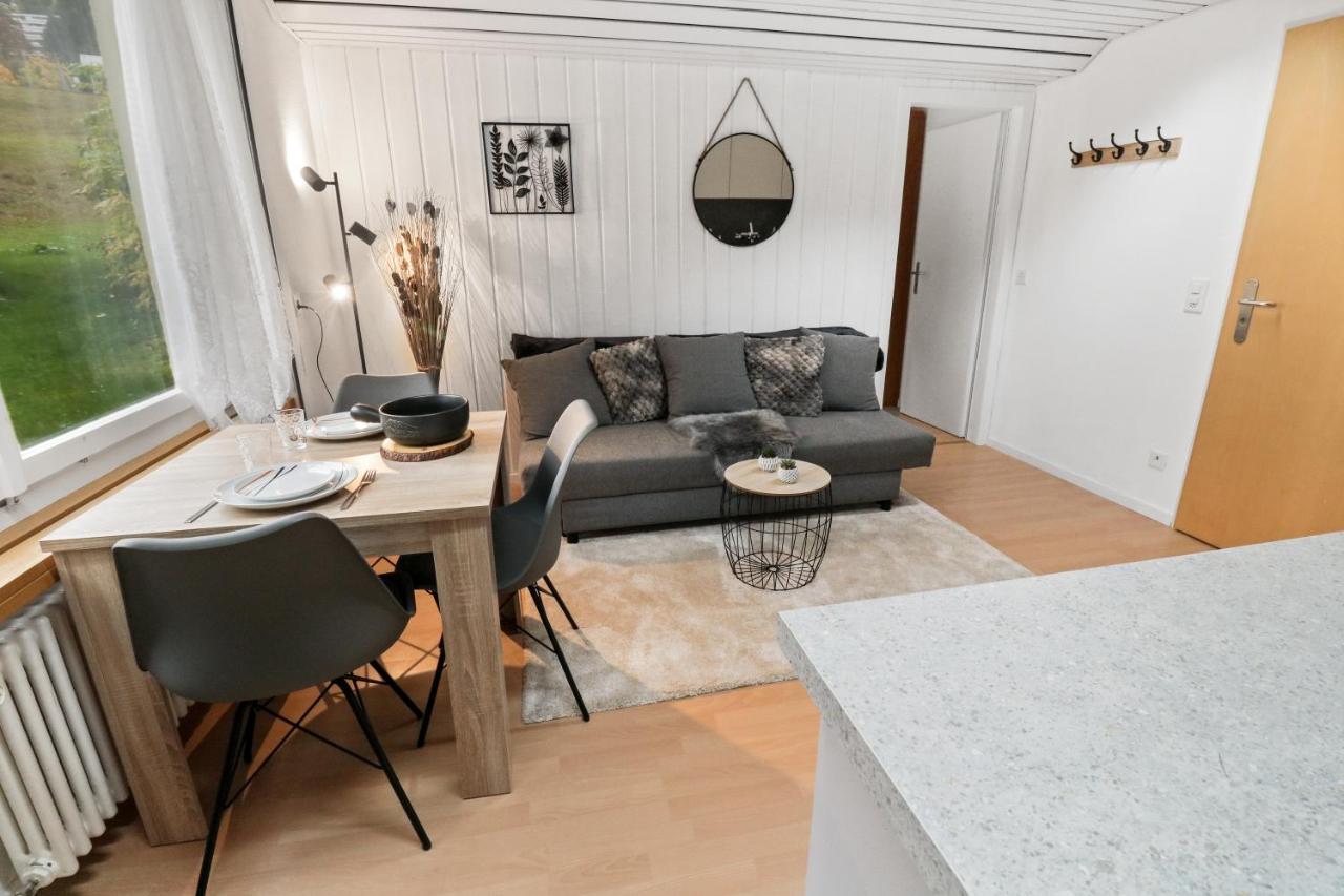 Appartement Confortable Avec Un Sauna Leukerbad Buitenkant foto