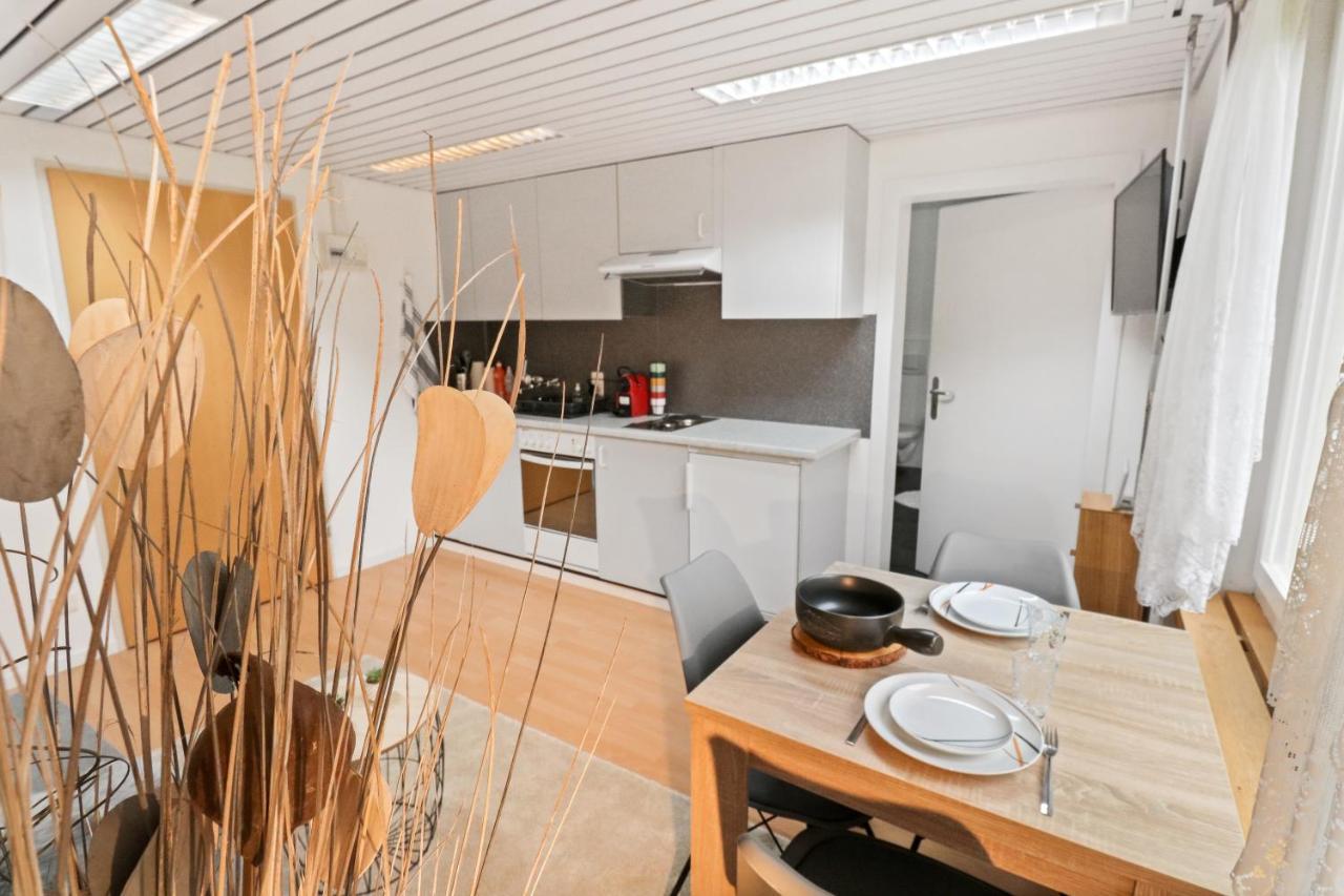 Appartement Confortable Avec Un Sauna Leukerbad Buitenkant foto