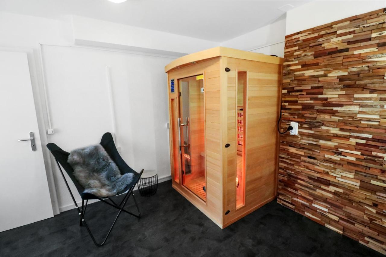 Appartement Confortable Avec Un Sauna Leukerbad Buitenkant foto