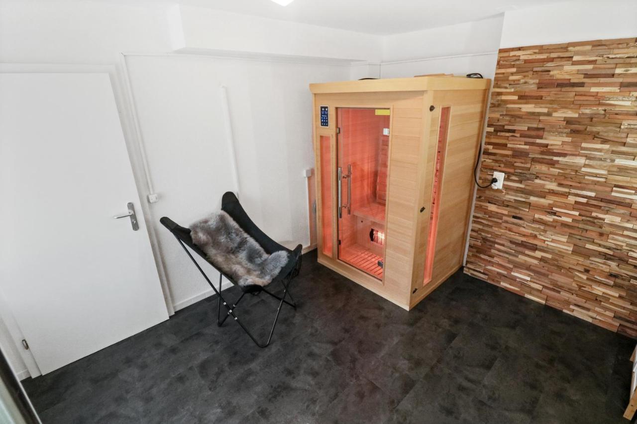 Appartement Confortable Avec Un Sauna Leukerbad Buitenkant foto